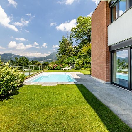 Villa Girandola With Private, Heated Pool Lugano Bagian luar foto