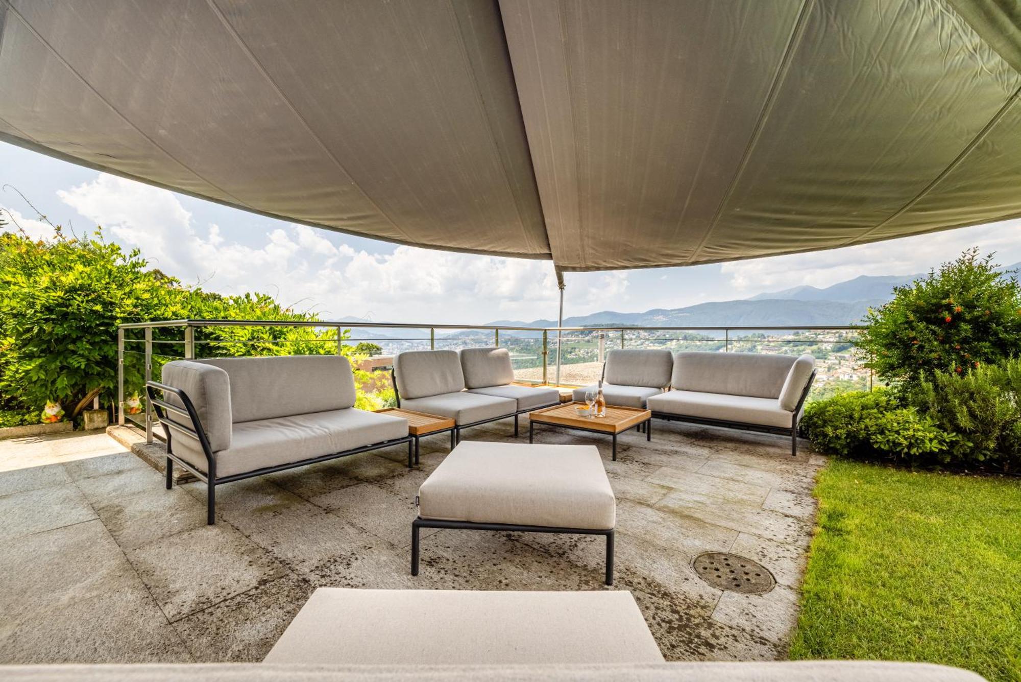 Villa Girandola With Private, Heated Pool Lugano Bagian luar foto