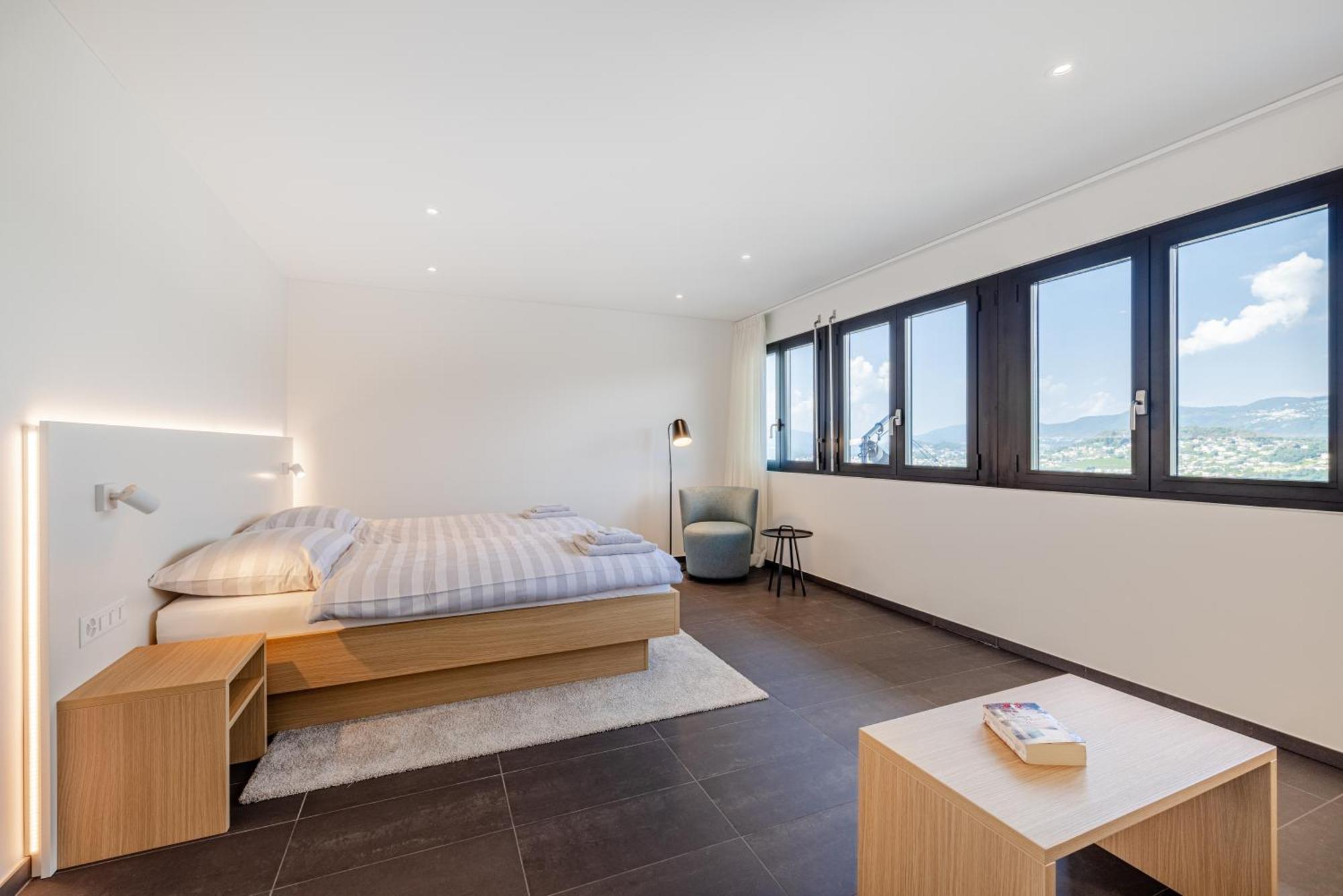 Villa Girandola With Private, Heated Pool Lugano Bagian luar foto