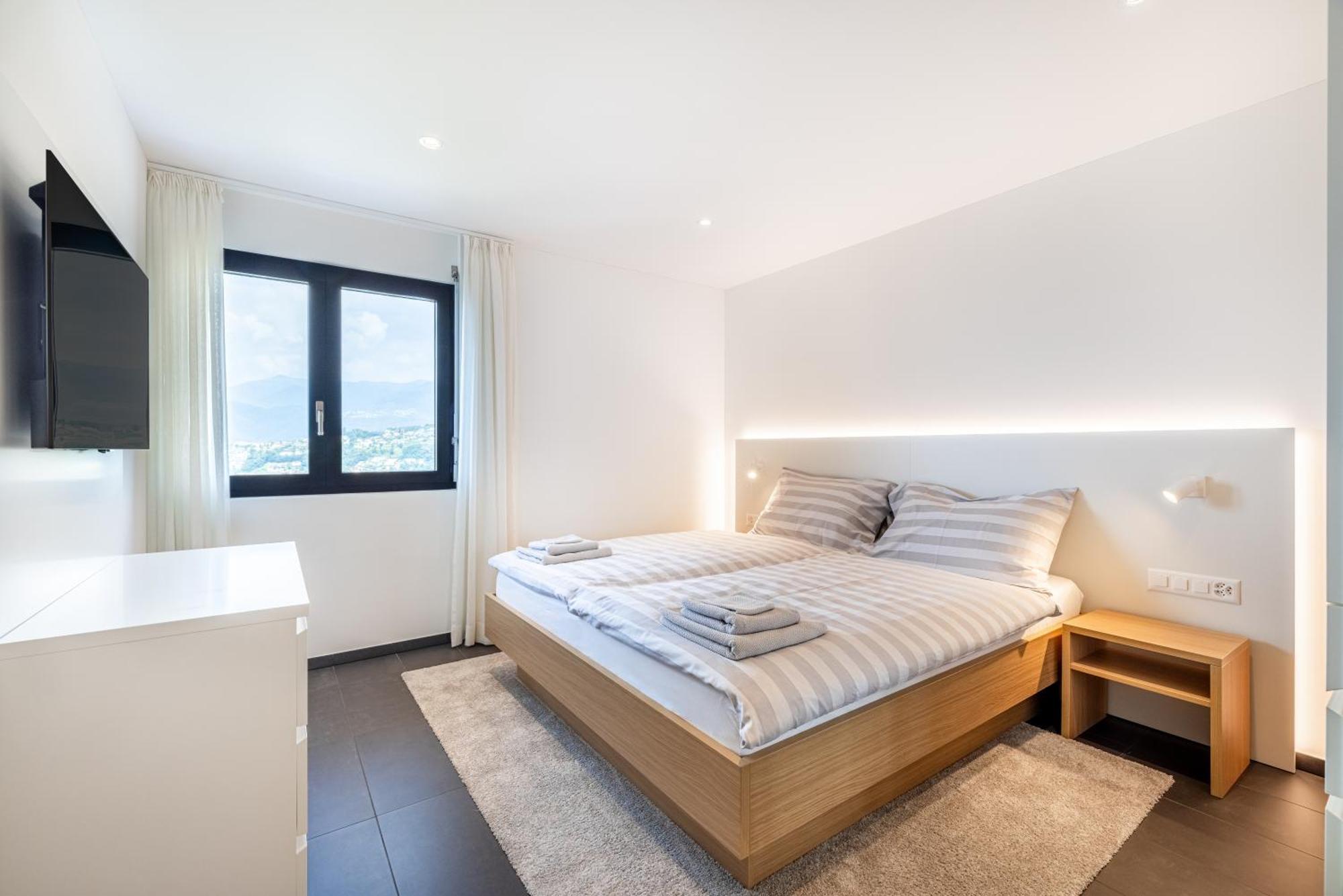 Villa Girandola With Private, Heated Pool Lugano Bagian luar foto